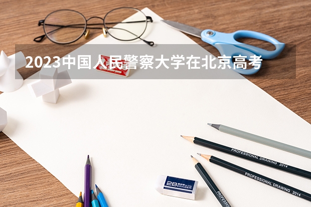 2023中国人民警察大学在北京高考专业招生计划人数是多少
