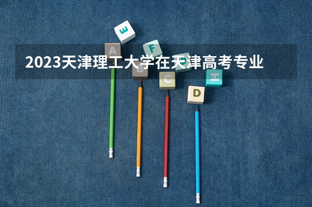2023天津理工大学在天津高考专业招生计划人数是多少