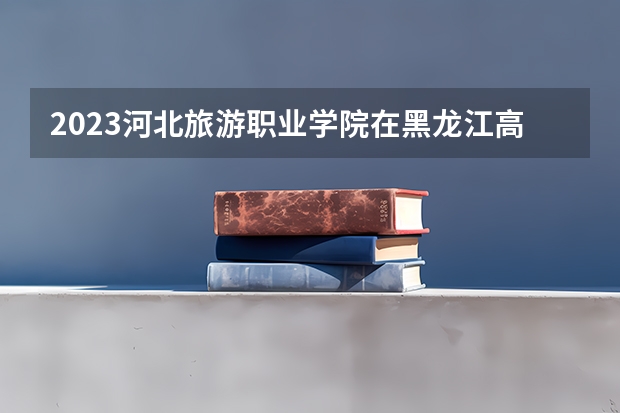 2023河北旅游职业学院在黑龙江高考专业招生计划人数是多少