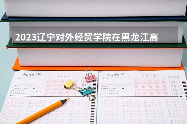 2023辽宁对外经贸学院在黑龙江高考专业招生计划人数是多少