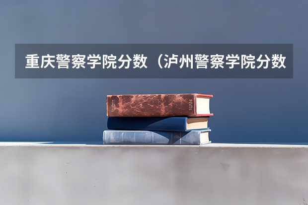 重庆警察学院分数（泸州警察学院分数线）