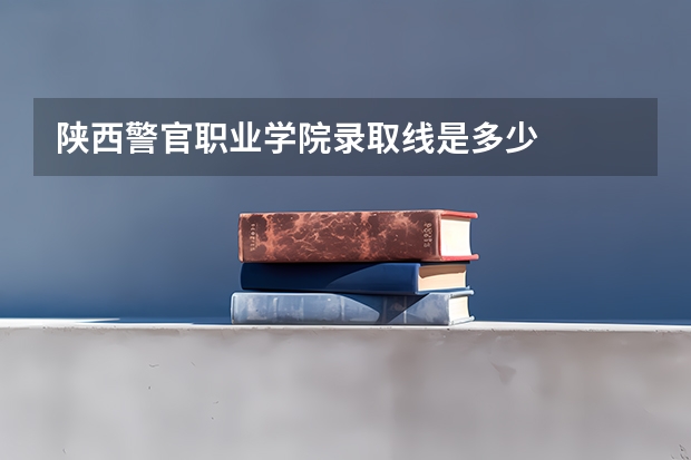 陕西警官职业学院录取线是多少