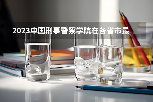 2023中国刑事警察学院在各省市最低录取位次（中国人民公安大学录取分数线2023侦查学）