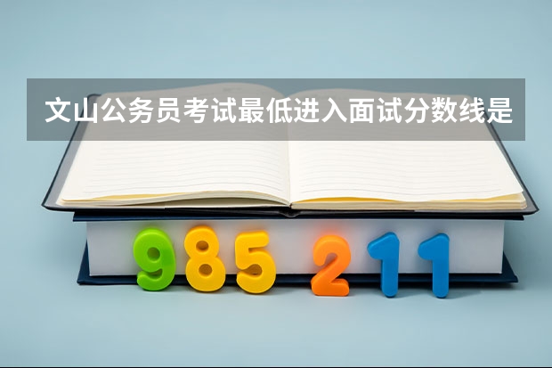 文山公务员考试最低进入面试分数线是？（警官学院本科录取分数线2023年）