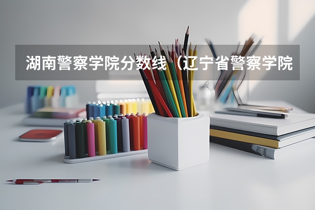湖南警察学院分数线（辽宁省警察学院2023分数线）