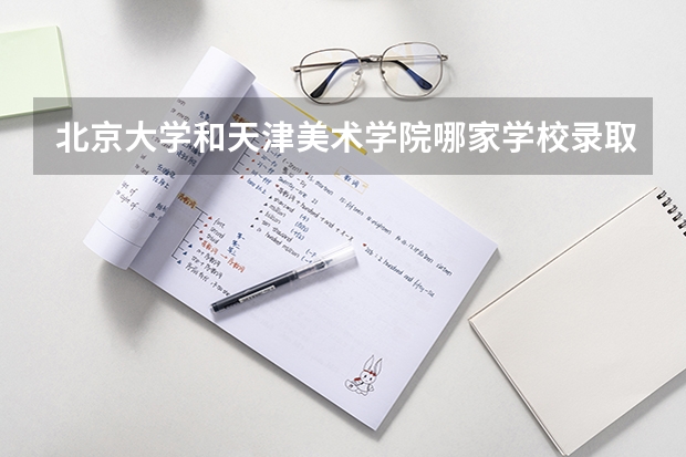 北京大学和天津美术学院哪家学校录取分数低