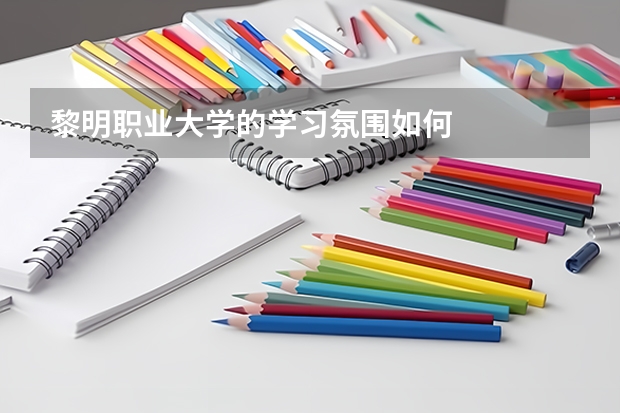 黎明职业大学的学习氛围如何