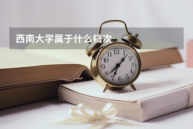 西南大学属于什么档次