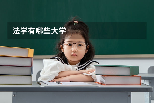法学有哪些大学
