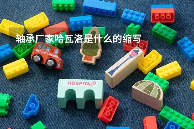 轴承厂家哈瓦洛是什么的缩写