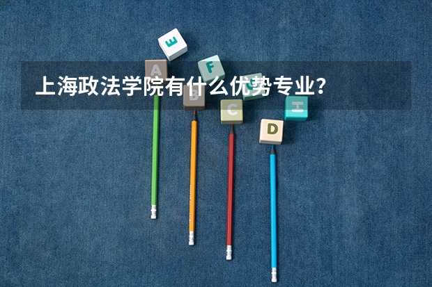 上海政法学院有什么优势专业？