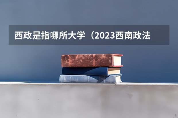 西政是指哪所大学（2023西南政法大学考研分数线）
