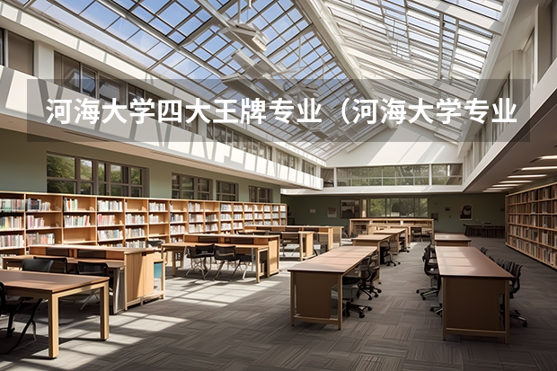 河海大学四大王牌专业（河海大学专业排行榜）