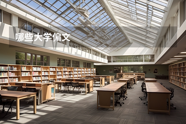 哪些大学偏文