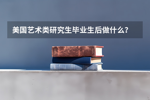 美国艺术类研究生毕业生后做什么?