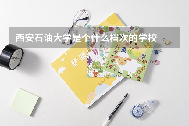 西安石油大学是个什么档次的学校