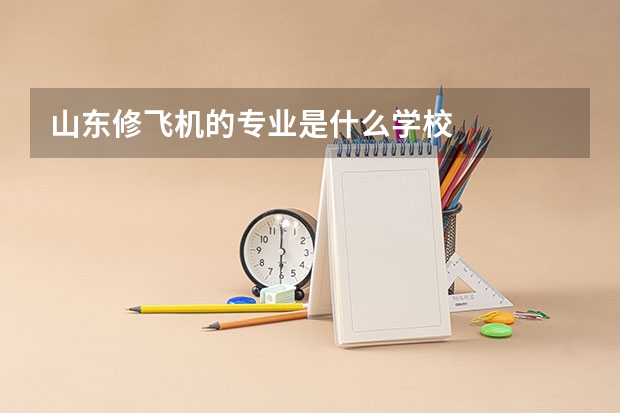山东修飞机的专业是什么学校