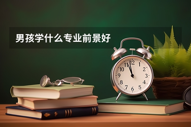 男孩学什么专业前景好