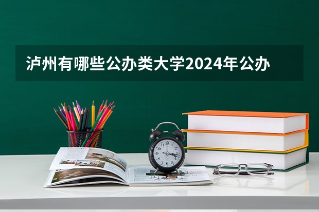 泸州有哪些公办类大学2024年公办大学名单及排名