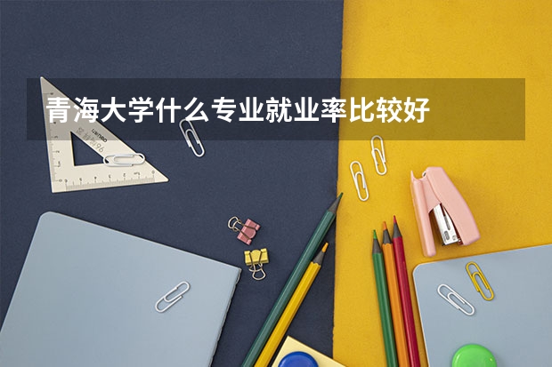 青海大学什么专业就业率比较好