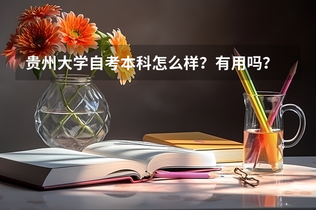 贵州大学自考本科怎么样?有用吗?