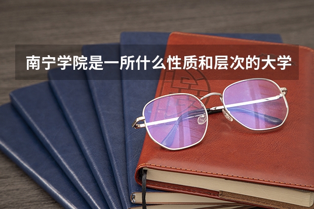 南宁学院是一所什么性质和层次的大学？水平怎么样？