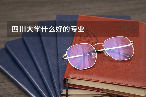 四川大学什么好的专业
