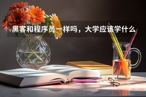 黑客和程序员一样吗，大学应该学什么专业