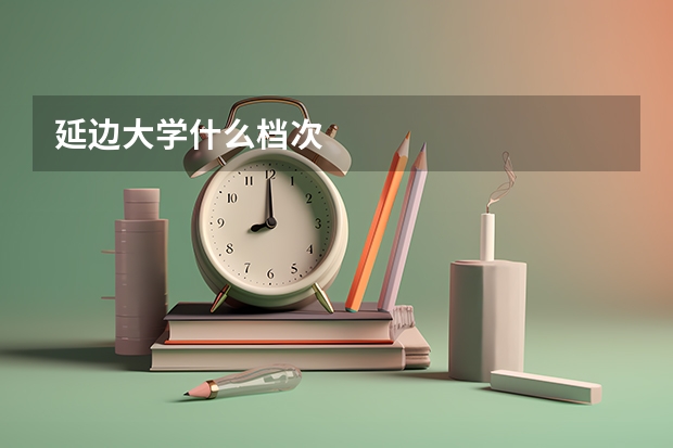 延边大学什么档次