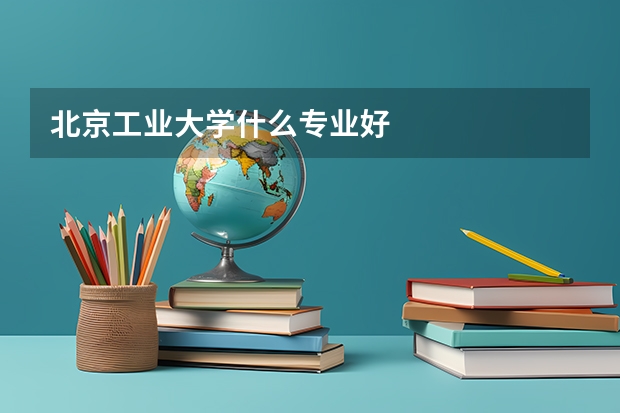北京工业大学什么专业好