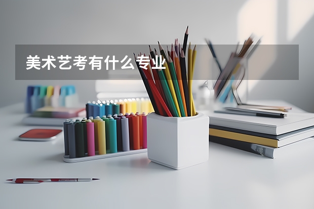 美术艺考有什么专业